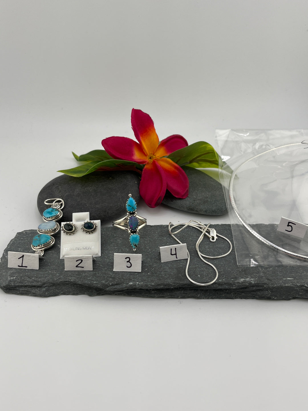 RESERVED FOR: Stacylee71-12/15/2024 -5 Sterling Silver Items