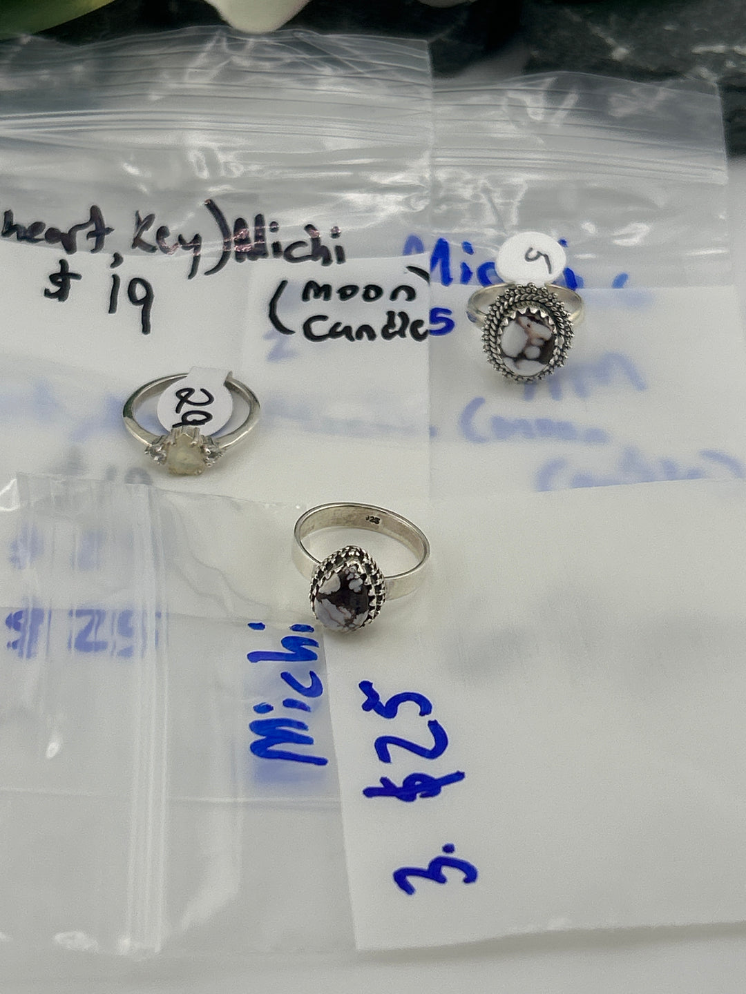 RESERVED FOR: 🩶🔑Michi🌙🕯 - 5/26/2025 tiktok A.M Live Show -3  Sterling Silver Items