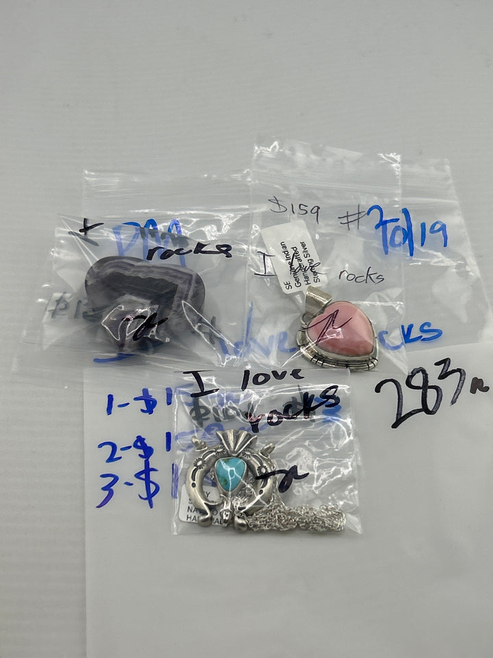 PM SHOW 48HR - RESERVED FOR: I love rocks - 10/19/2025 FL tiktok Live Show - 3 Sterling Silver Items