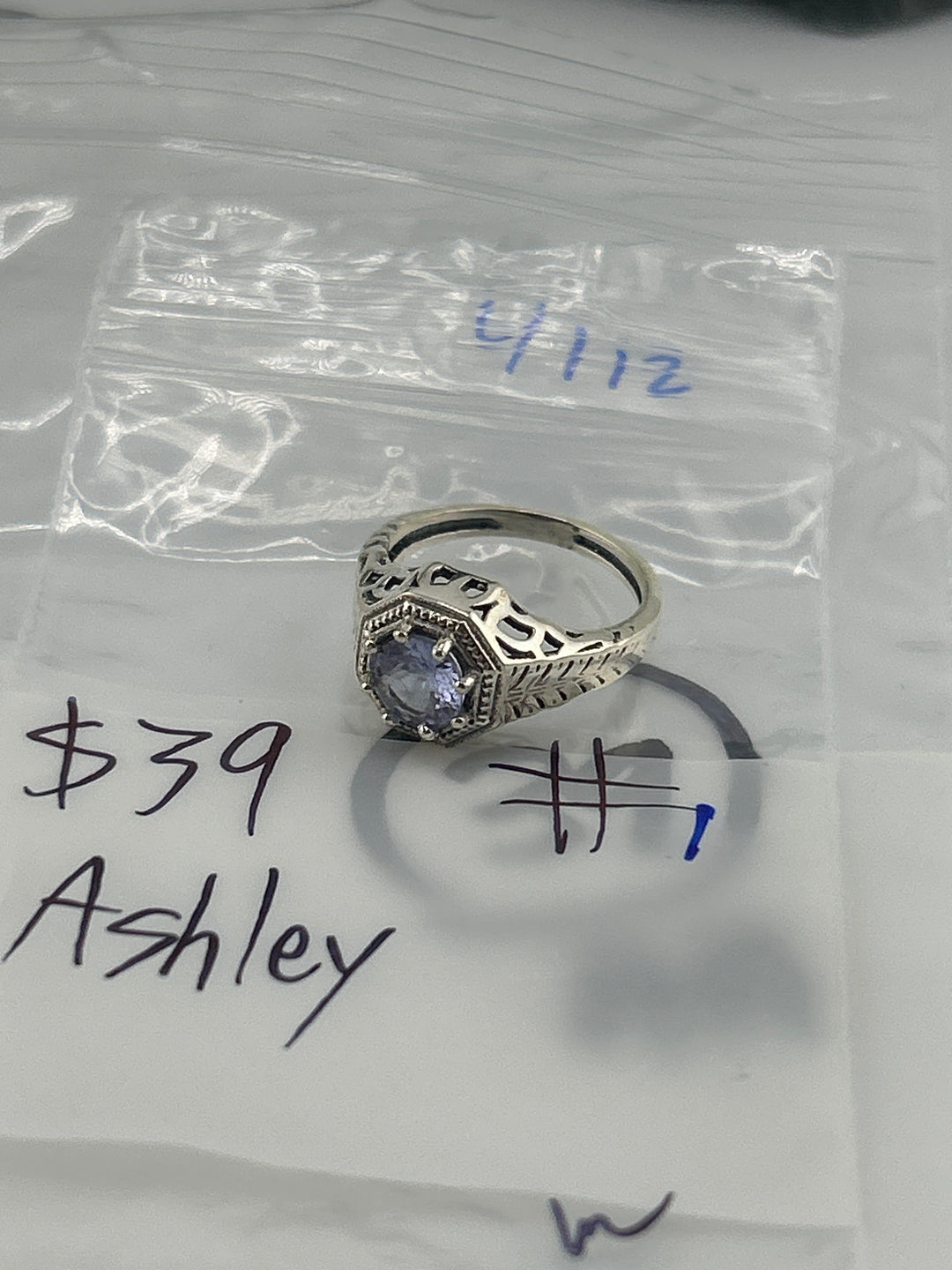 RESERVED FOR: Ashley- 4/12/2025 tiktok Live Show - 1 Sterling Silver Items