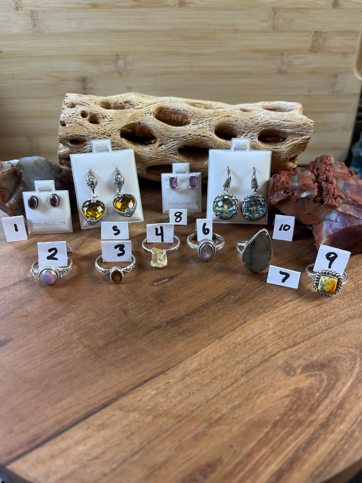 RESERVED FOR: Yellowstary-7/14/24-20 Sterling Silver Items