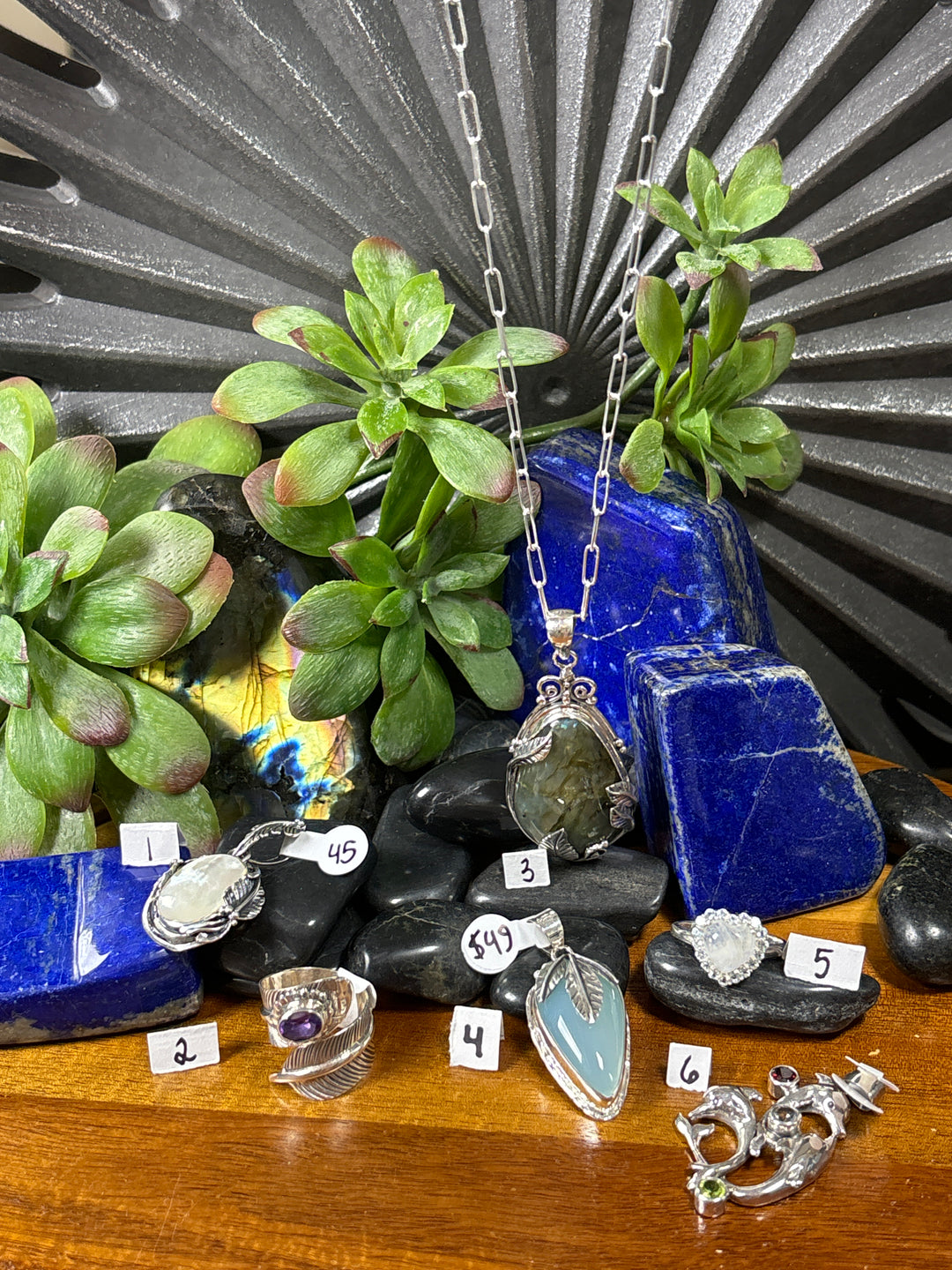 RESERVED FOR: Sunny 8/18/24- 6 Sterling Silver Items