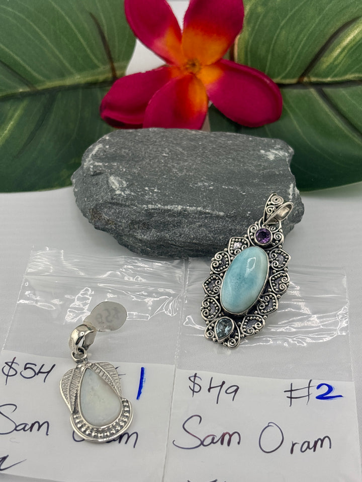 RESERVED FOR: Sam Oram - 4/3/2025 Tiktok Live Show -2 Sterling Silver Items