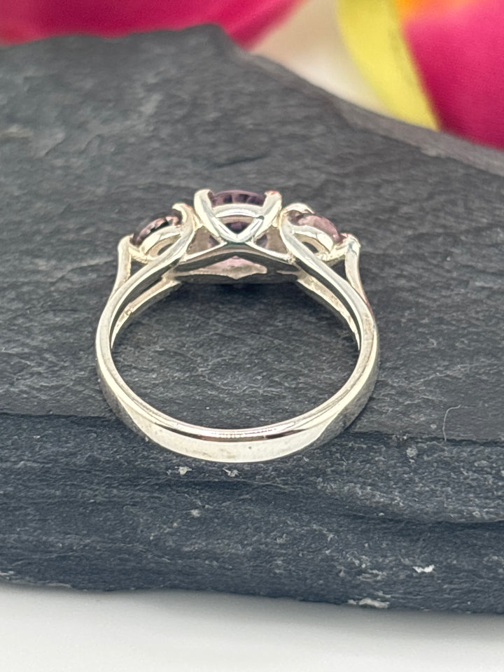 Ametrine and 925 Sterling Silver Ring Size 5.25