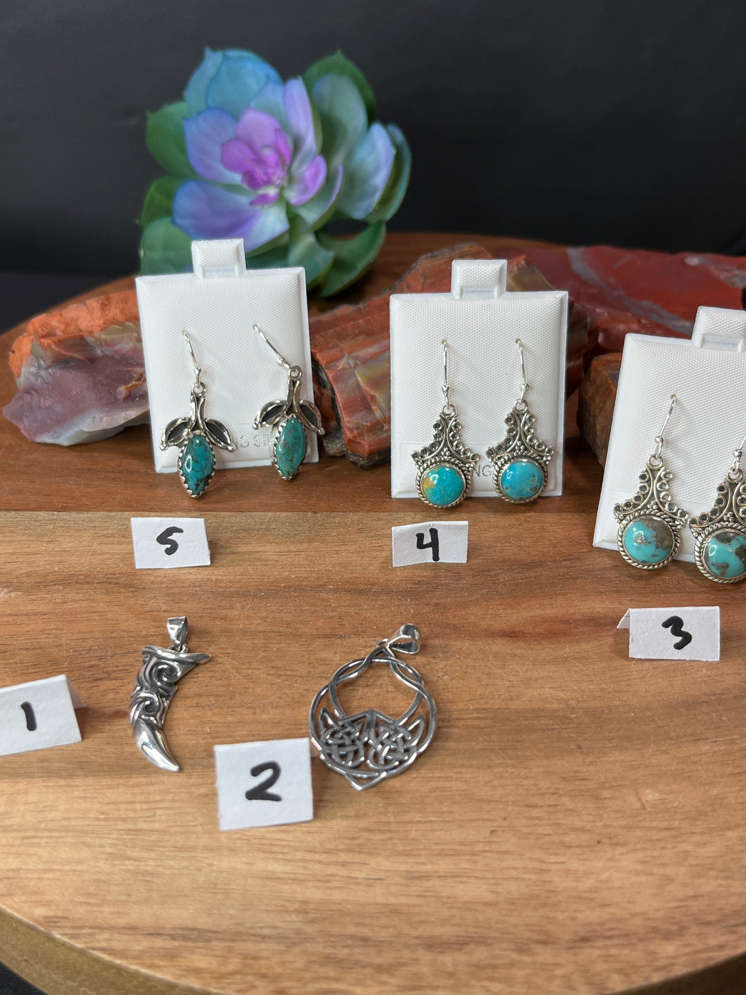 RESERVED FOR: Nic-7/7/24- 5 Sterling Silver Items