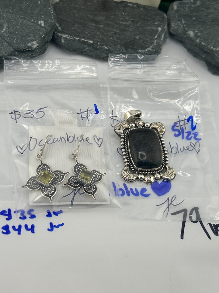 RESERVED FOR:  💙Oceanblue💙- 5/22/2025 tiktok Live Show - 2 Sterling Silver Items