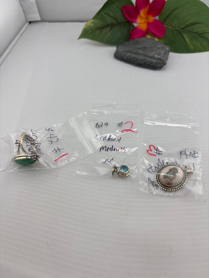 AM SHOW 48HR RESERVED FOR:  Lindsay Medeiros - 10/1/2025 FL tiktok Live Show -3 Sterling Silver Items