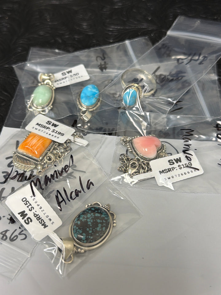 Web/App Show- Marivel Alcala (Bag 2) - 7/31/2026 -  3 Sterling Silver Items