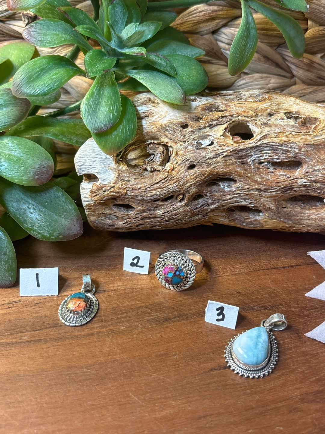 RESERVED FOR: Shannon Shirk 7/31/24- 3 Sterling Silver Items