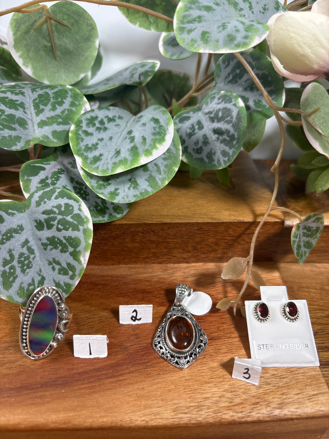 RESERVED FOR: Pat O’Leary 8/29/2024 - 3 Sterling Silver Items