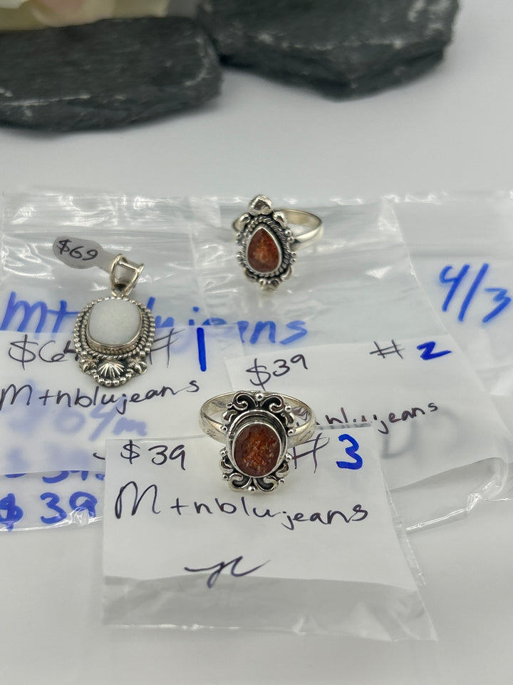 RESERVED FOR: Mtnblujeans - 4/3/2025 Tiktok Live Show - 3 Sterling Silver Items