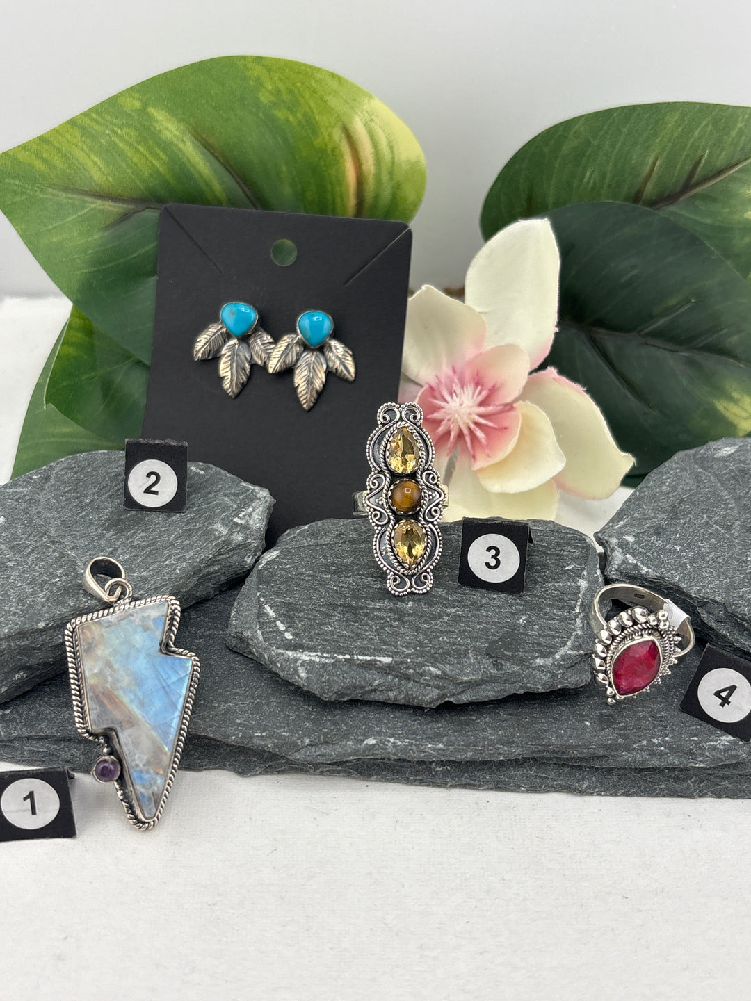 RESERVED FOR: Christina AM-1/18/2025 - 4 Sterling Silver Items
