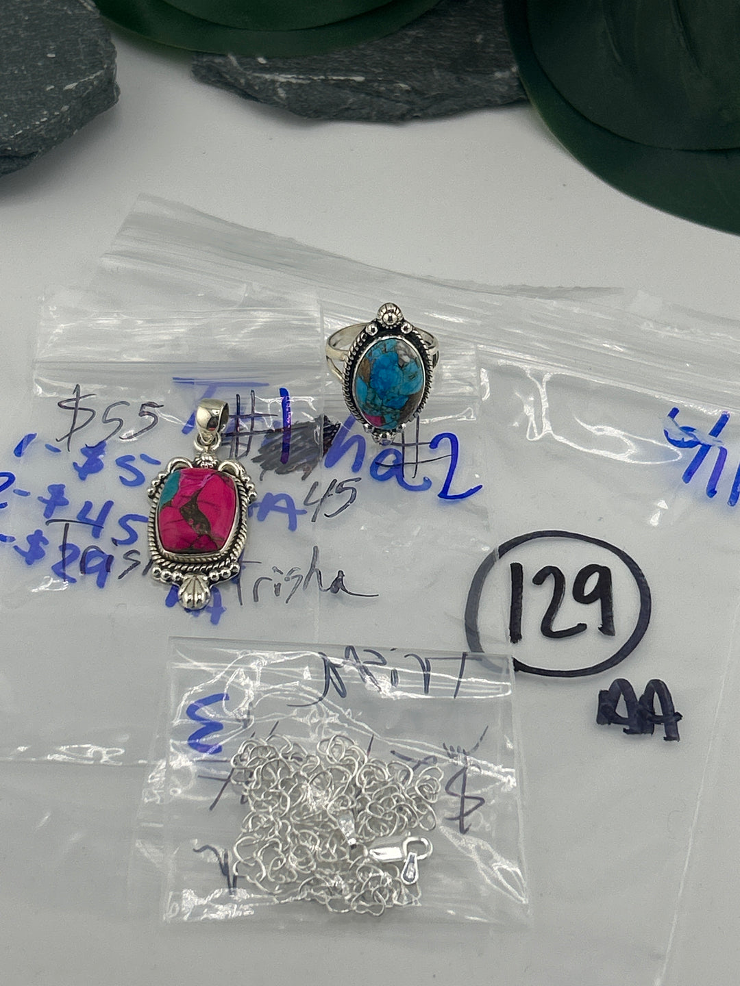 RESERVED FOR: Trisha - 6/11/2025 tiktok Reservation Live Show - 3 Sterling Silver Items