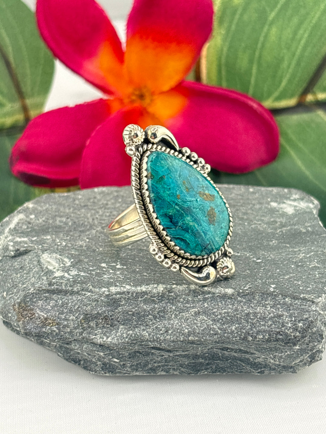 Opalized Wood Ring Size 11