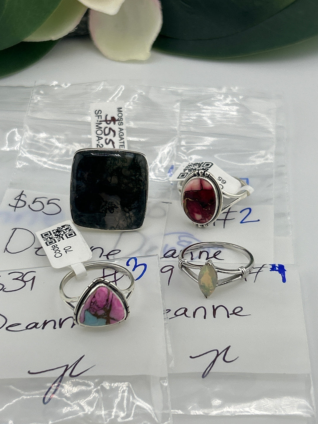 RESERVED FOR: Deanne - 4/27/2025 tiktok Live Show - 4 Sterling Silver Items