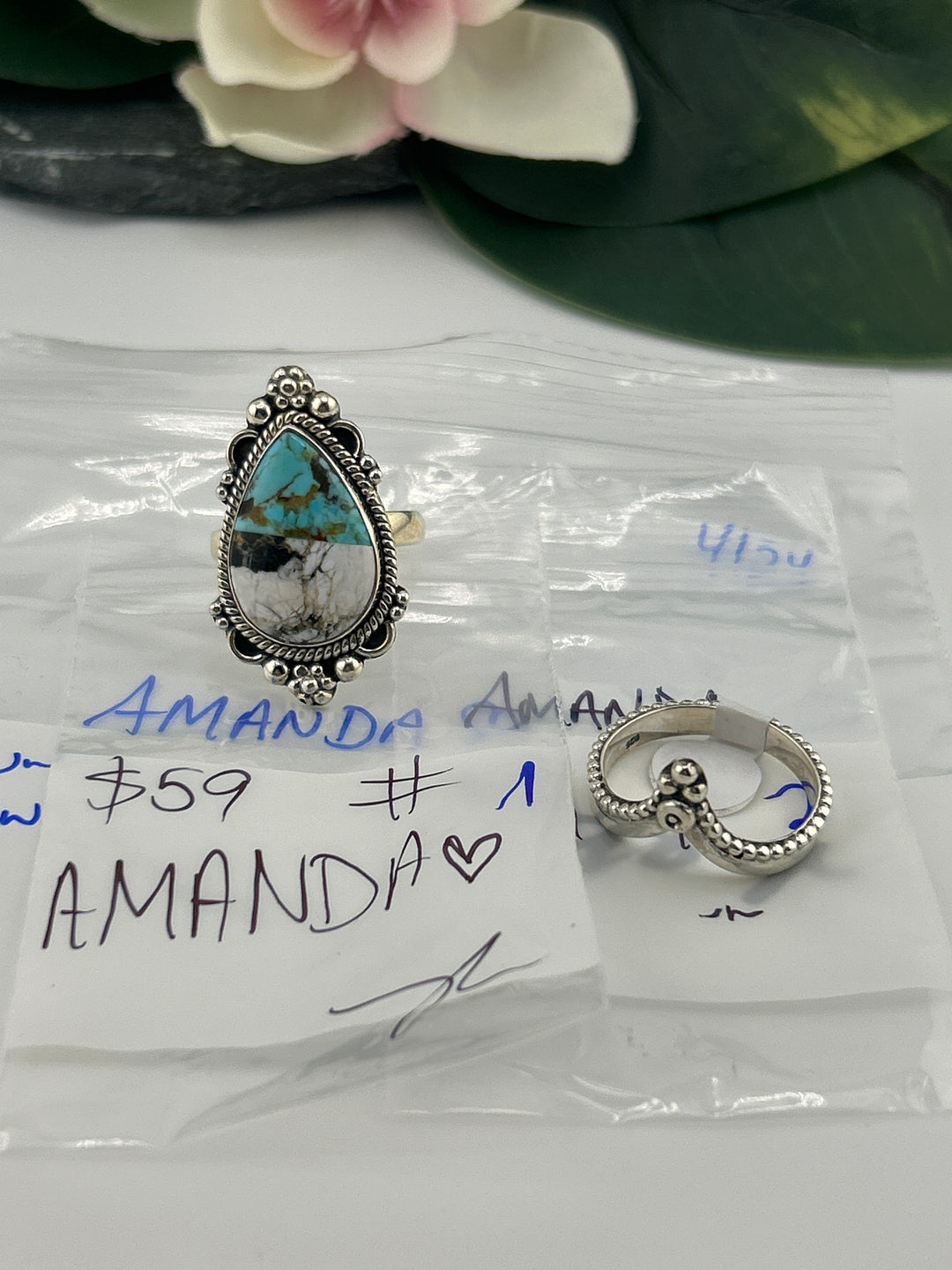 RESERVED FOR:  AMANDA- 4/24/2025 tiktok Live Show -2  Sterling Silver Items