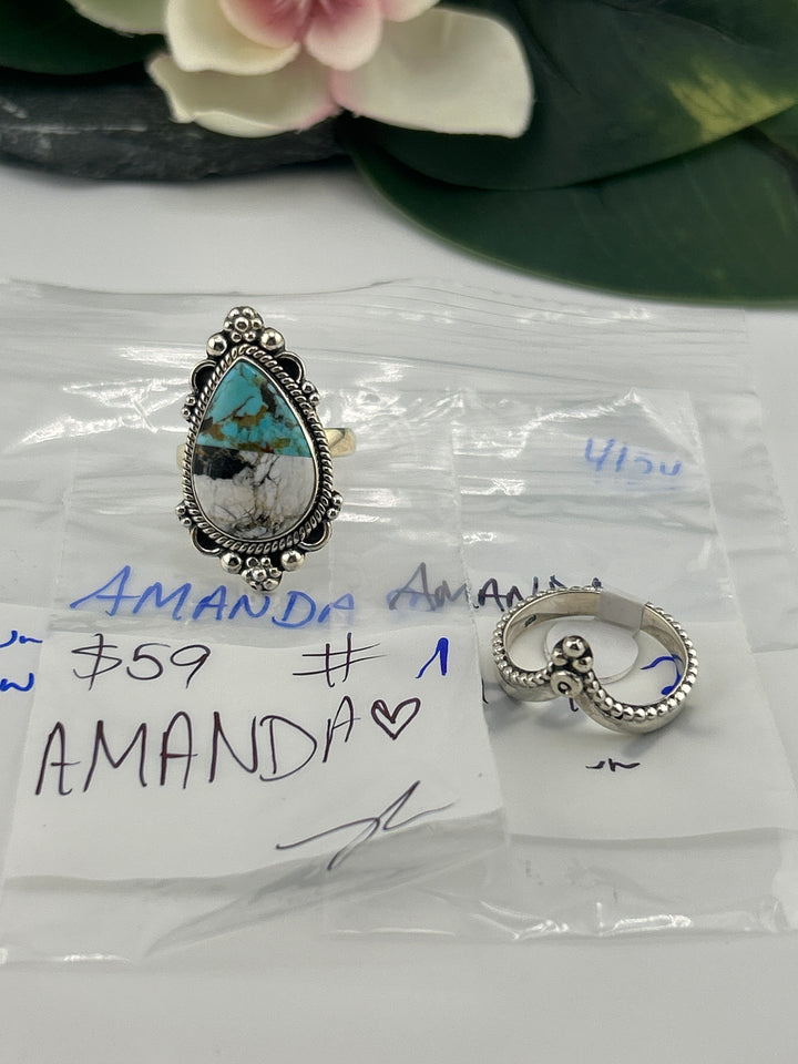 RESERVED FOR:  AMANDA- 4/24/2025 tiktok Live Show -2  Sterling Silver Items