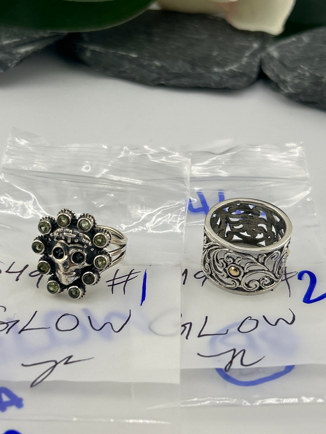 RESERVED FOR: GLOW - 4/13/2025 tiktok Live Show -2 Sterling Silver Items