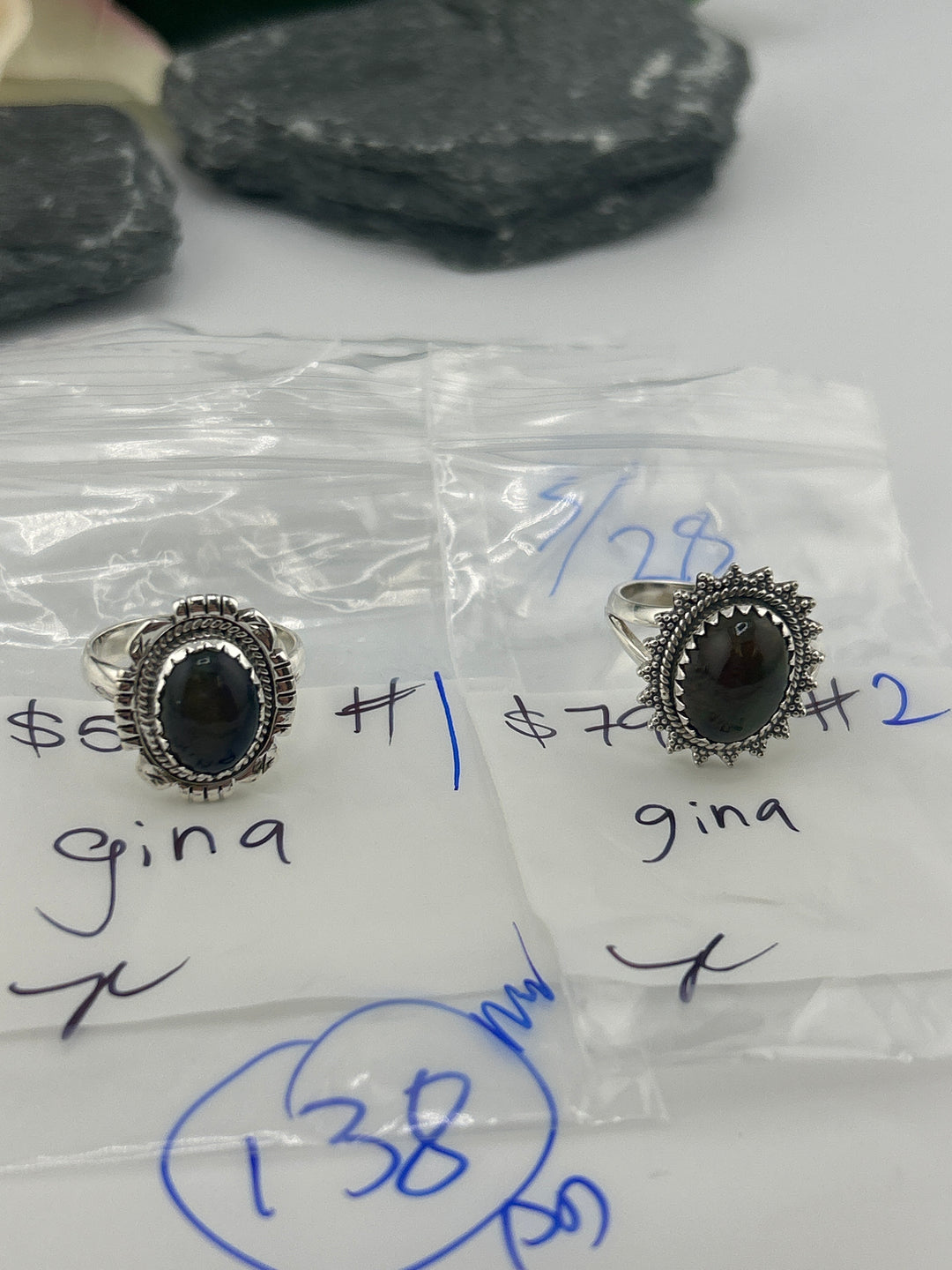 RESERVED FOR: gina - 3/28/2025 tiktok Live Show -2 Sterling Silver Items