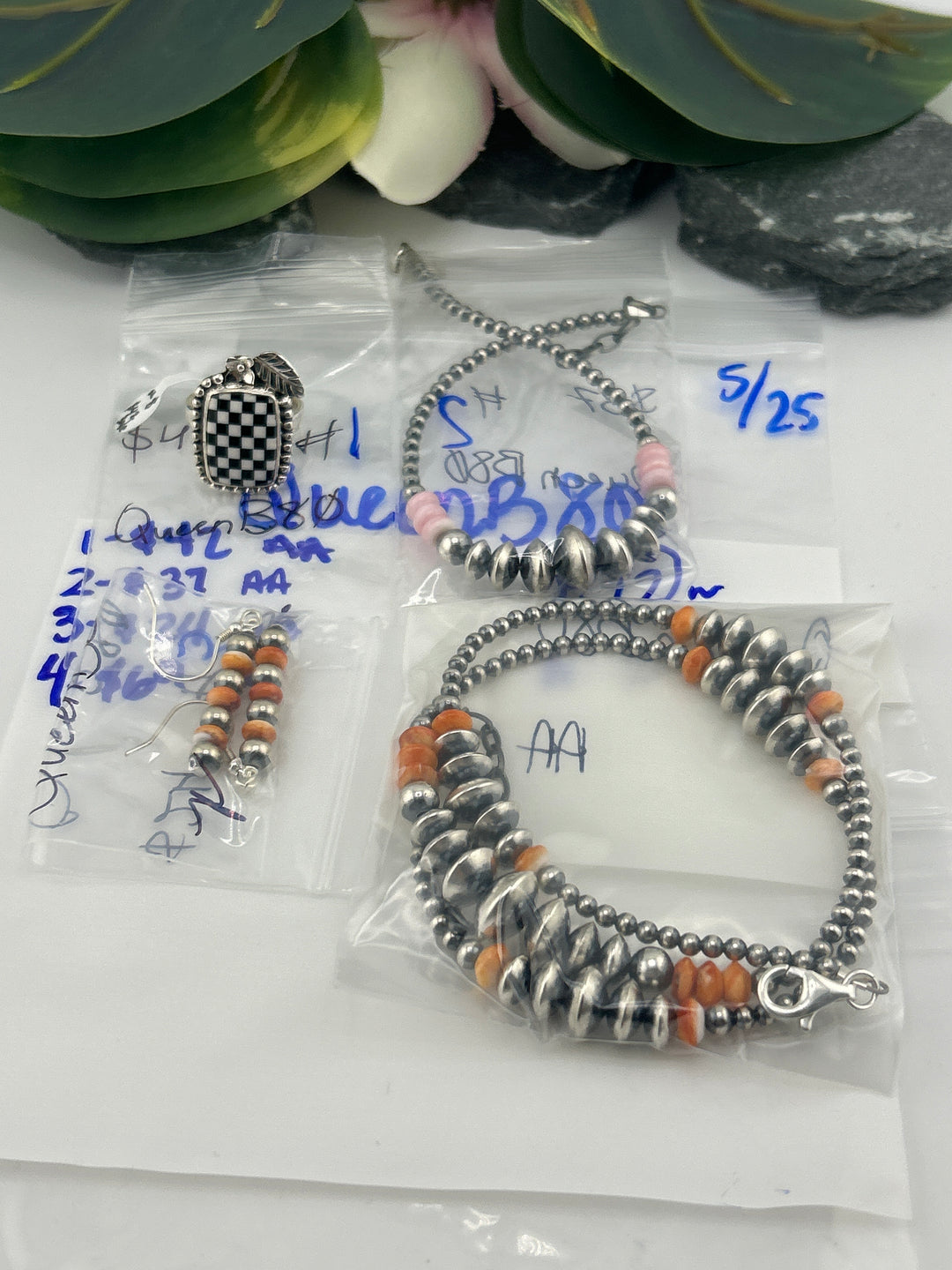 RESERVED FOR: QueenB80 - 5/25/2025 tiktok Live Show -4  Sterling Silver Items