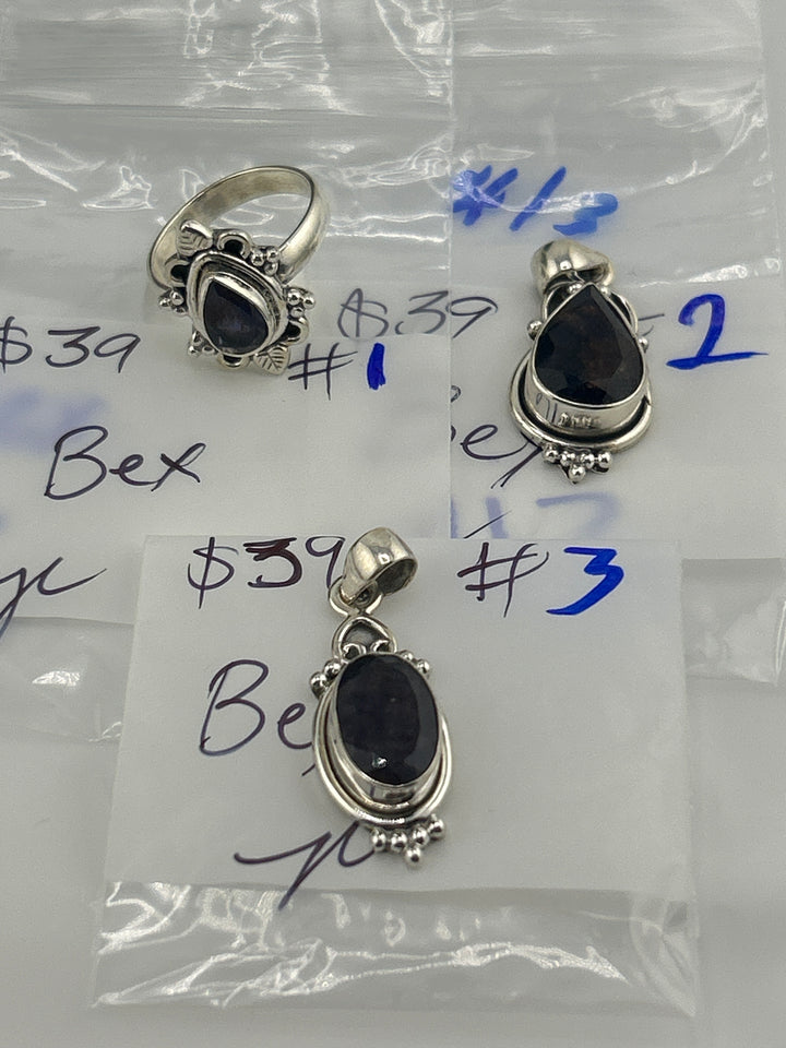RESERVED FOR: Bex - 4/3/2025 Tiktok Live Show - 3 Sterling Silver Items