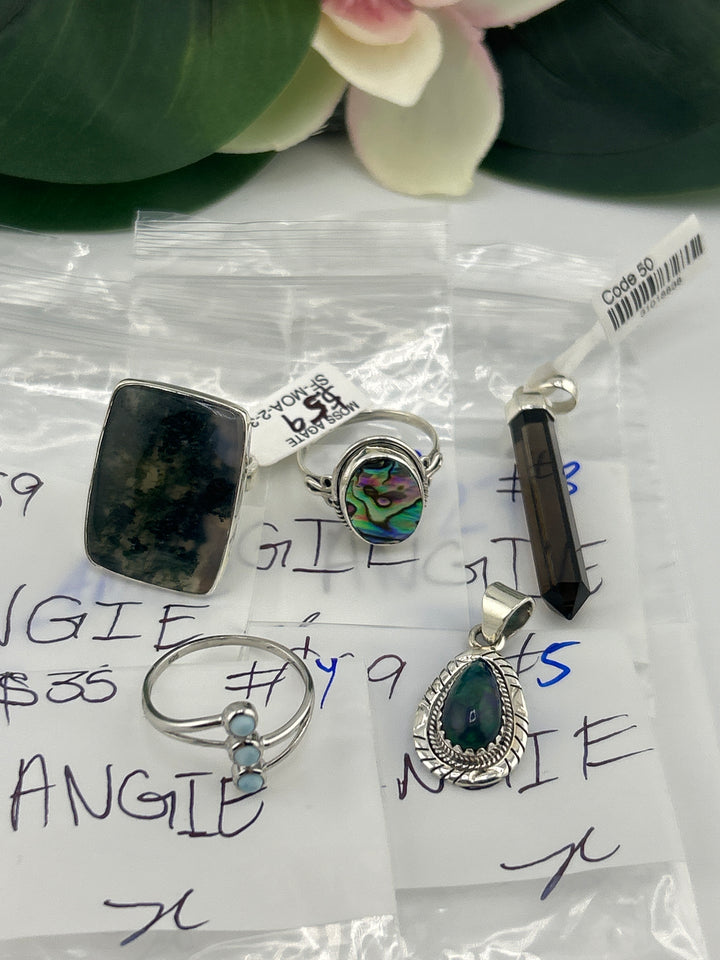 RESERVED FOR: ANGIE - 4/27/2025 tiktok Live Show -5  Sterling Silver Items