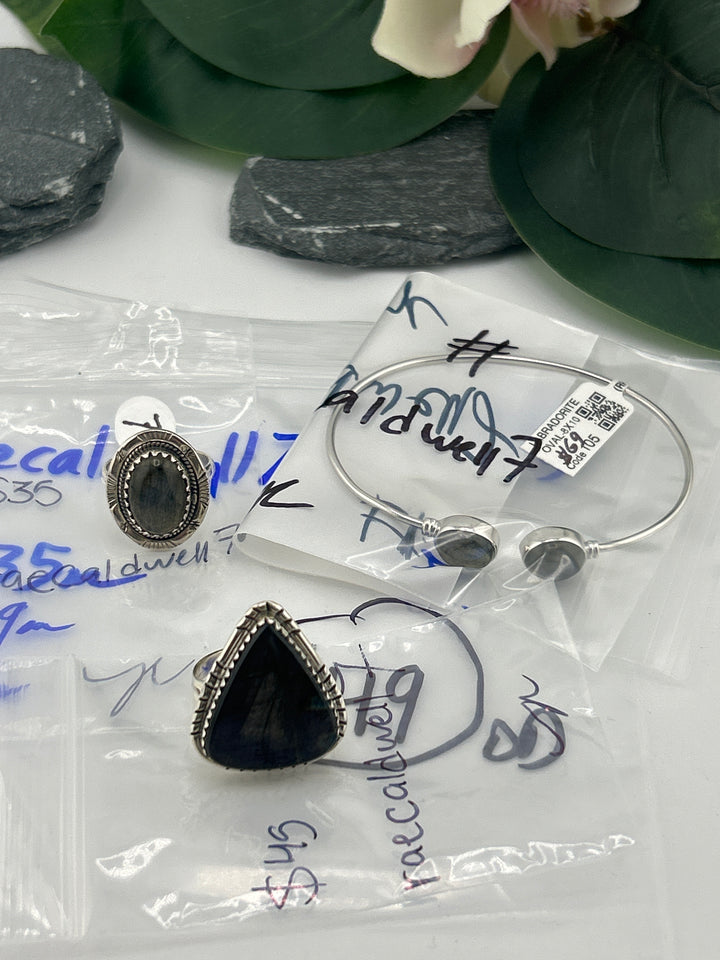 RESERVED FOR: raecaldwell7 - 6/5/2025 tiktok (48 hr) Reservation Live Show - 3 Sterling Silver Items