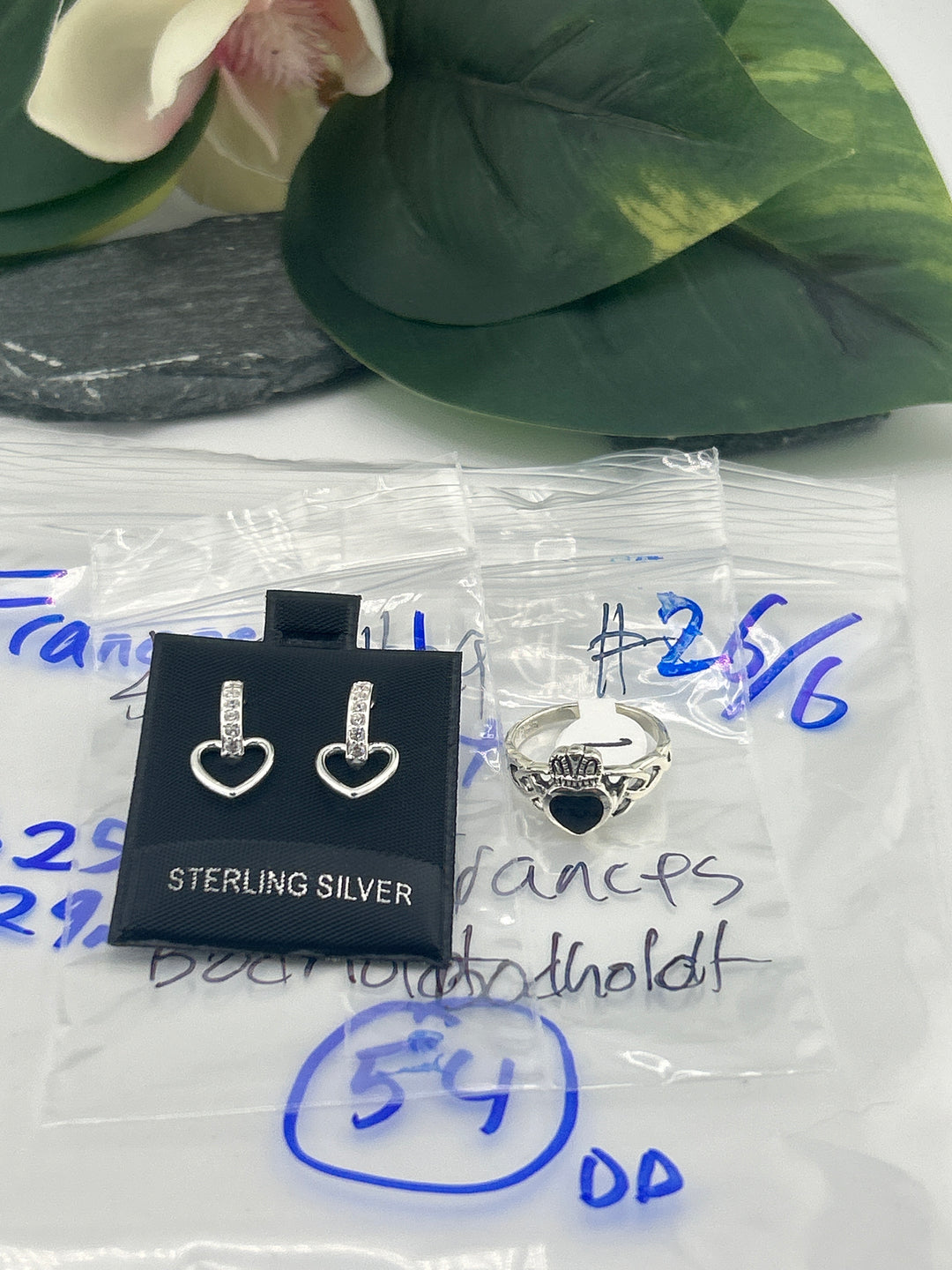 RESERVED FOR: Frances Bodholdt - 6/6/2025 tiktok Reservation Live Show - 2 Sterling Silver Items