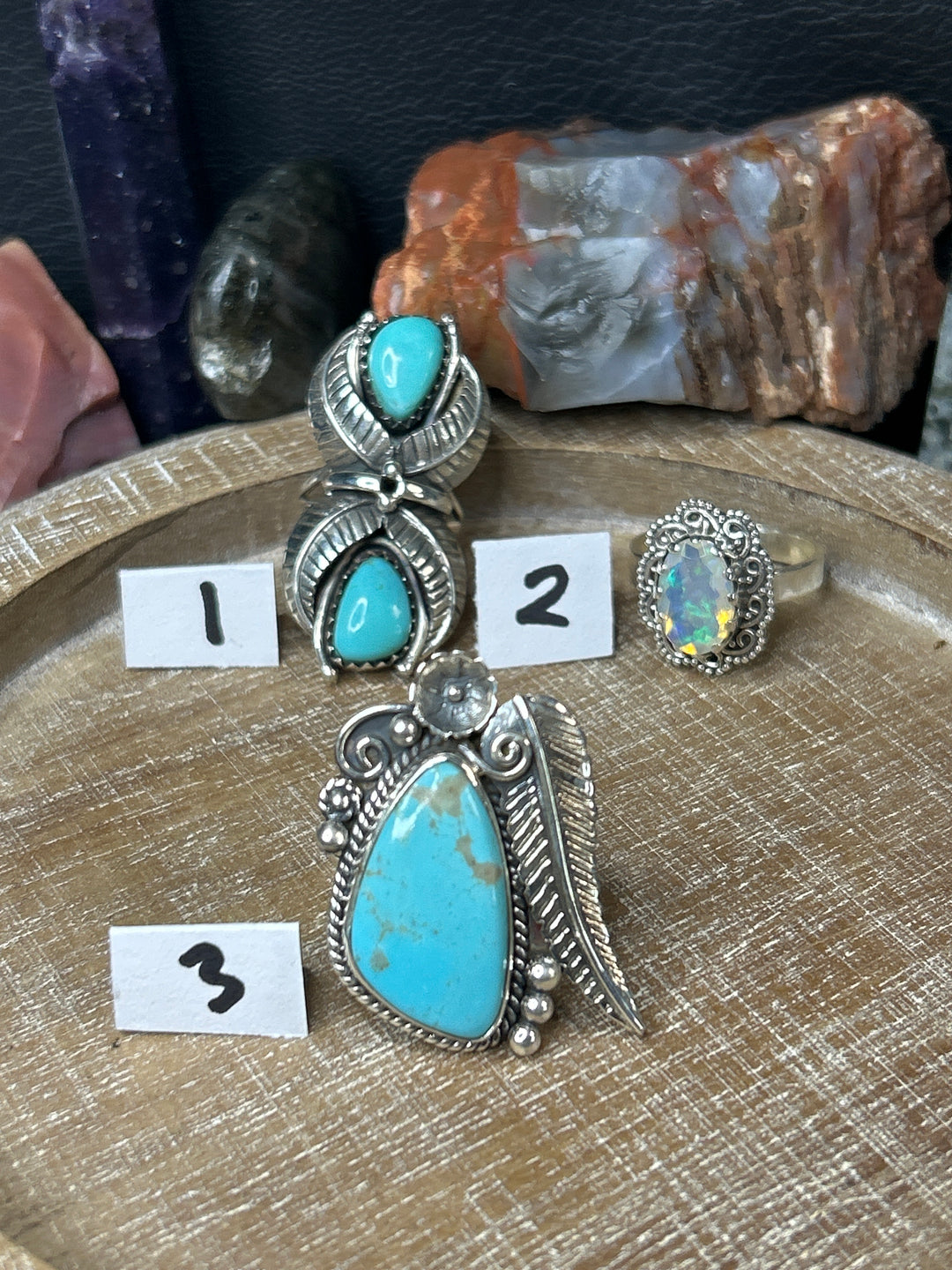 RESERVED FOR: @LaserUnicornAtl- 7/2/24- 3 Sterling Silver Items