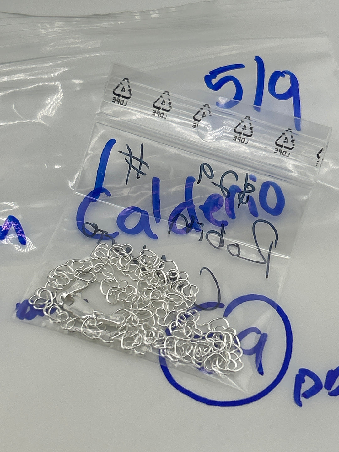RESERVED FOR: Robin Calderio - 5/9/2025 tiktok Live Show - 1 Sterling Silver Items