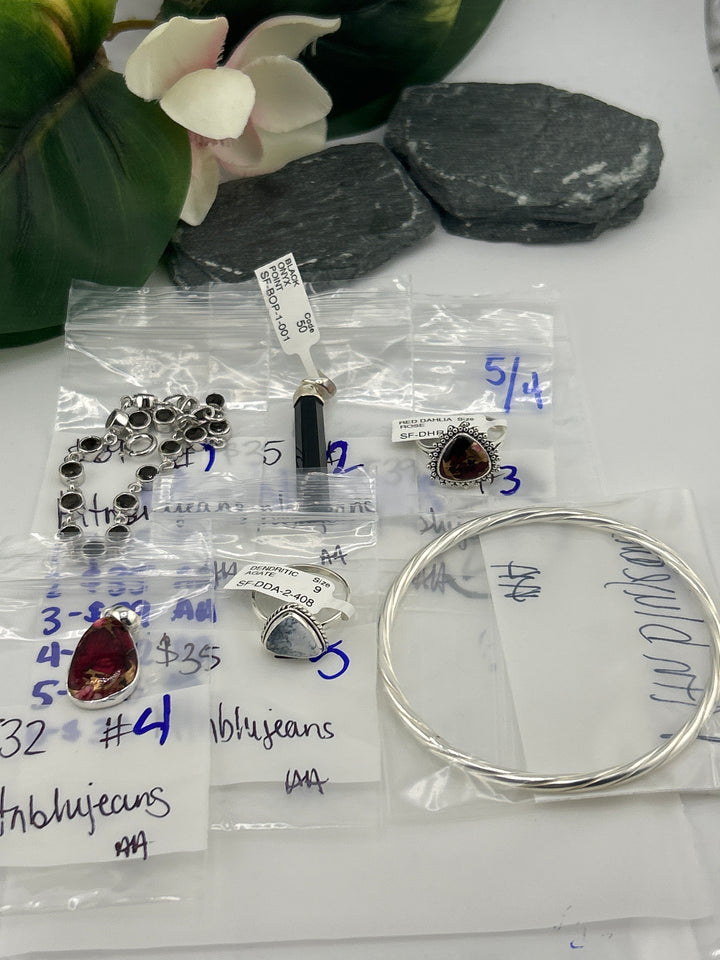 RESERVED FOR: Mtnblujeans - 5/4/2025 tiktok Live Show - 6 Sterling Silver Items