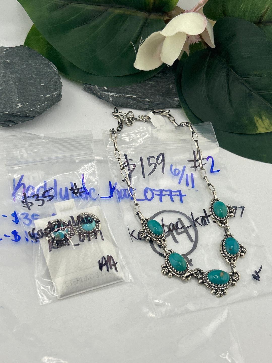 RESERVED FOR: KaddyLac_kat_0777 - 6/11/2025 tiktok Reservation Live Show - 2 Sterling Silver Items