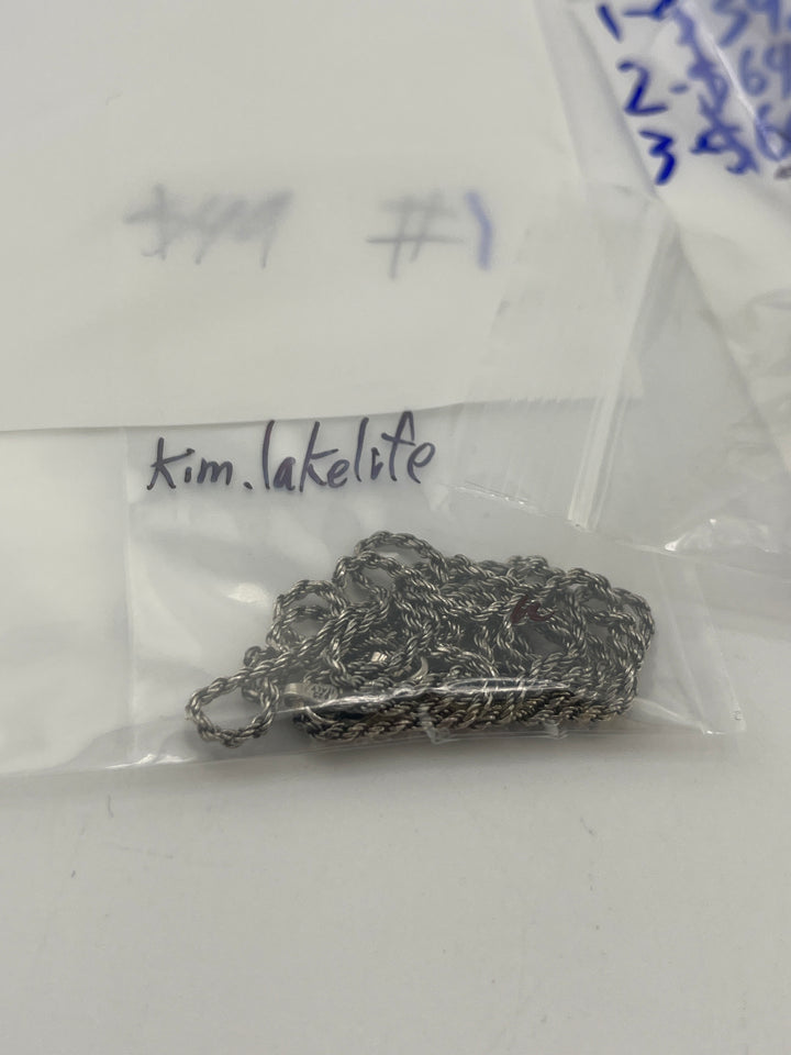 RESERVED FOR: Kim.lakelife✨kim✨- 5/24/2025 tiktok Live Show - 1 Sterling Silver Items