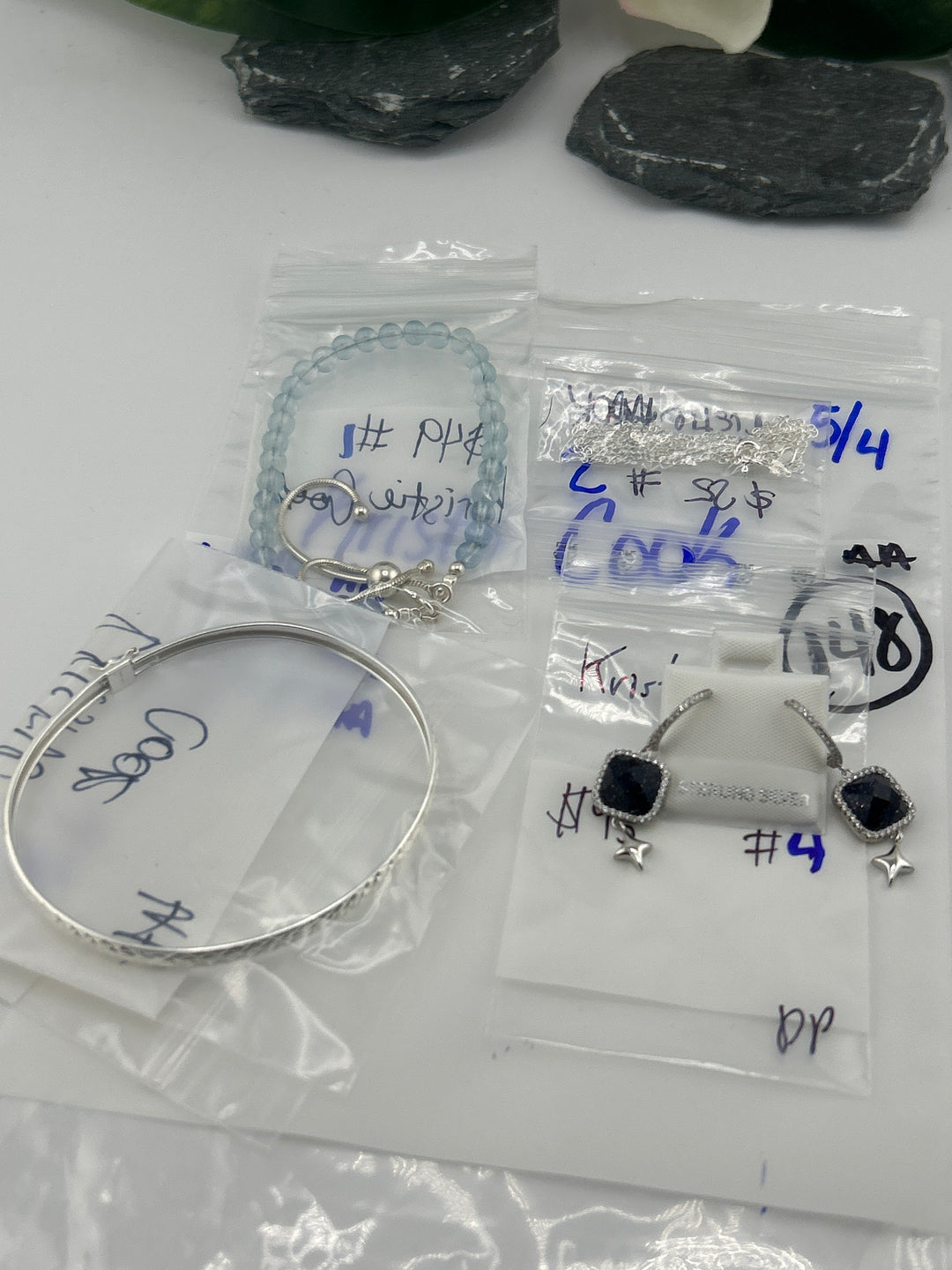 RESERVED FOR: Kristie Cook  - 5/4/2025 tiktok Live Show - 4 Sterling Silver Items