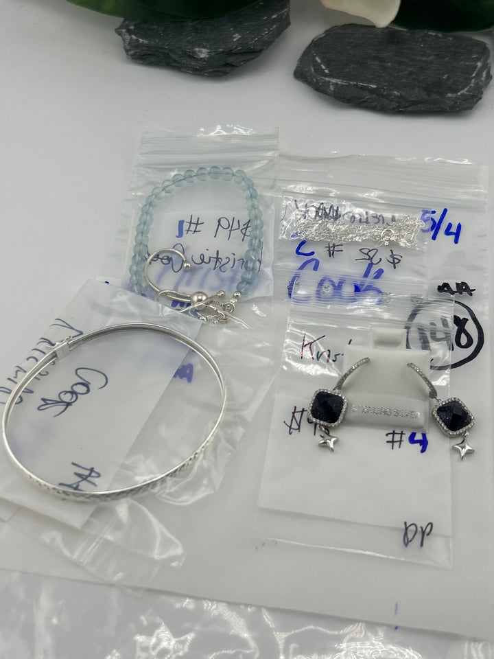RESERVED FOR: Kristie Cook  - 5/4/2025 tiktok Live Show - 4 Sterling Silver Items