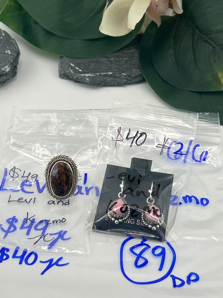 RESERVED FOR: Levi and Kozmo - 6/6/2025 tiktok Reservation Live Show - 2 Sterling Silver Items