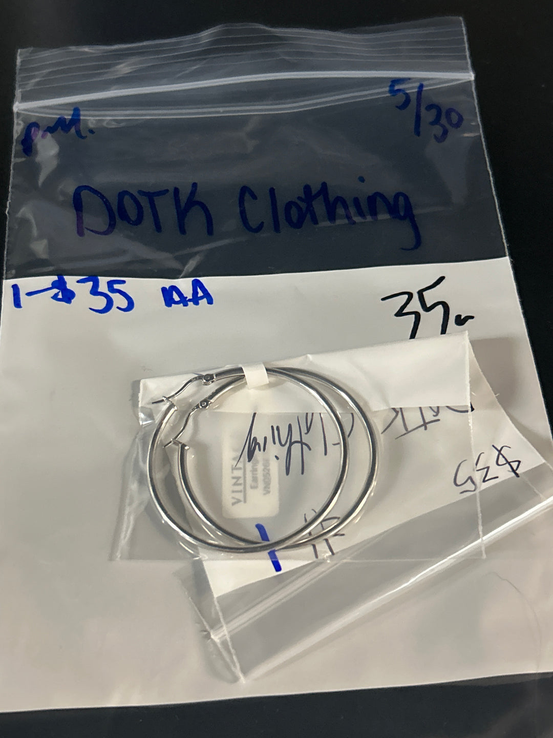 DOTK Clothing  - 5/30/26 PM - 1 925 Sterling Silver