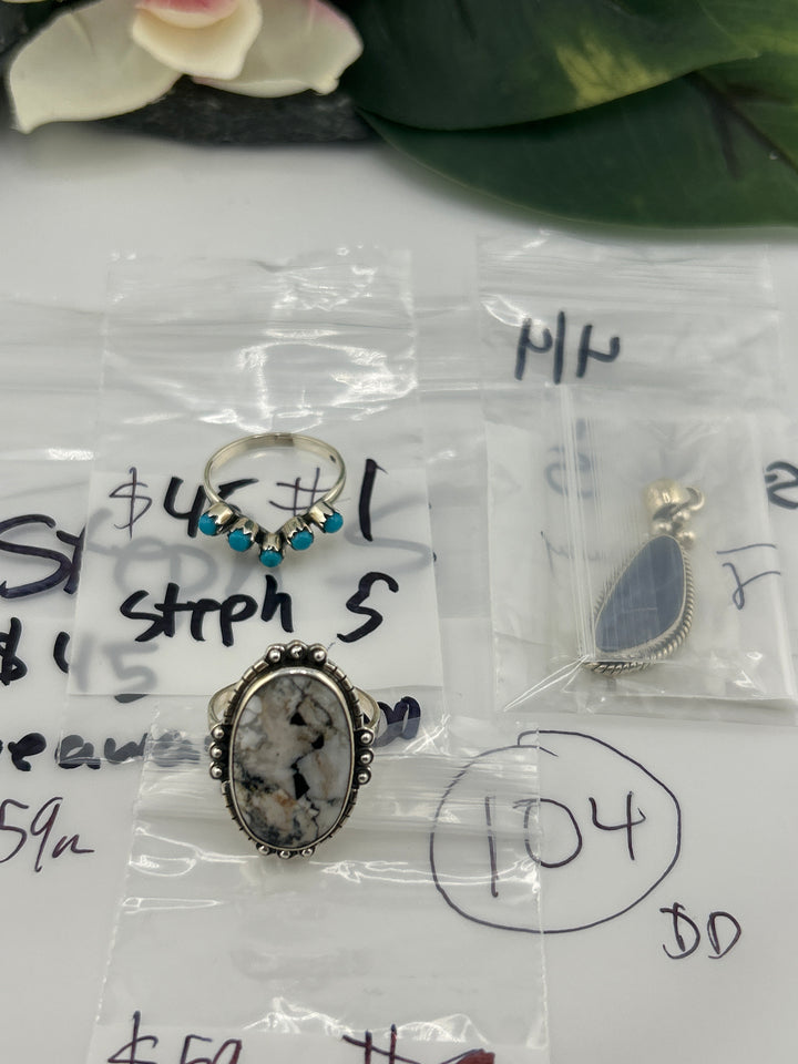 RESERVED FOR: Steph S - 4/4/2025 - Friday App show Live Show -  3 Sterling Silver Items