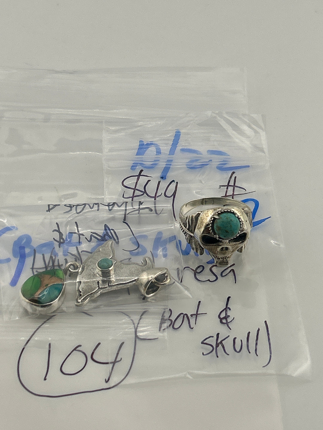 PM SHOW 48HR - RESERVED FOR: Theresa🦇💀 - 10/22/2025 FL tiktok Live Show - 2 Sterling Silver Items