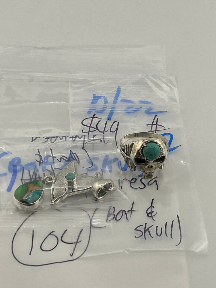 PM SHOW 48HR - RESERVED FOR: Theresa🦇💀 - 10/22/2025 FL tiktok Live Show - 2 Sterling Silver Items