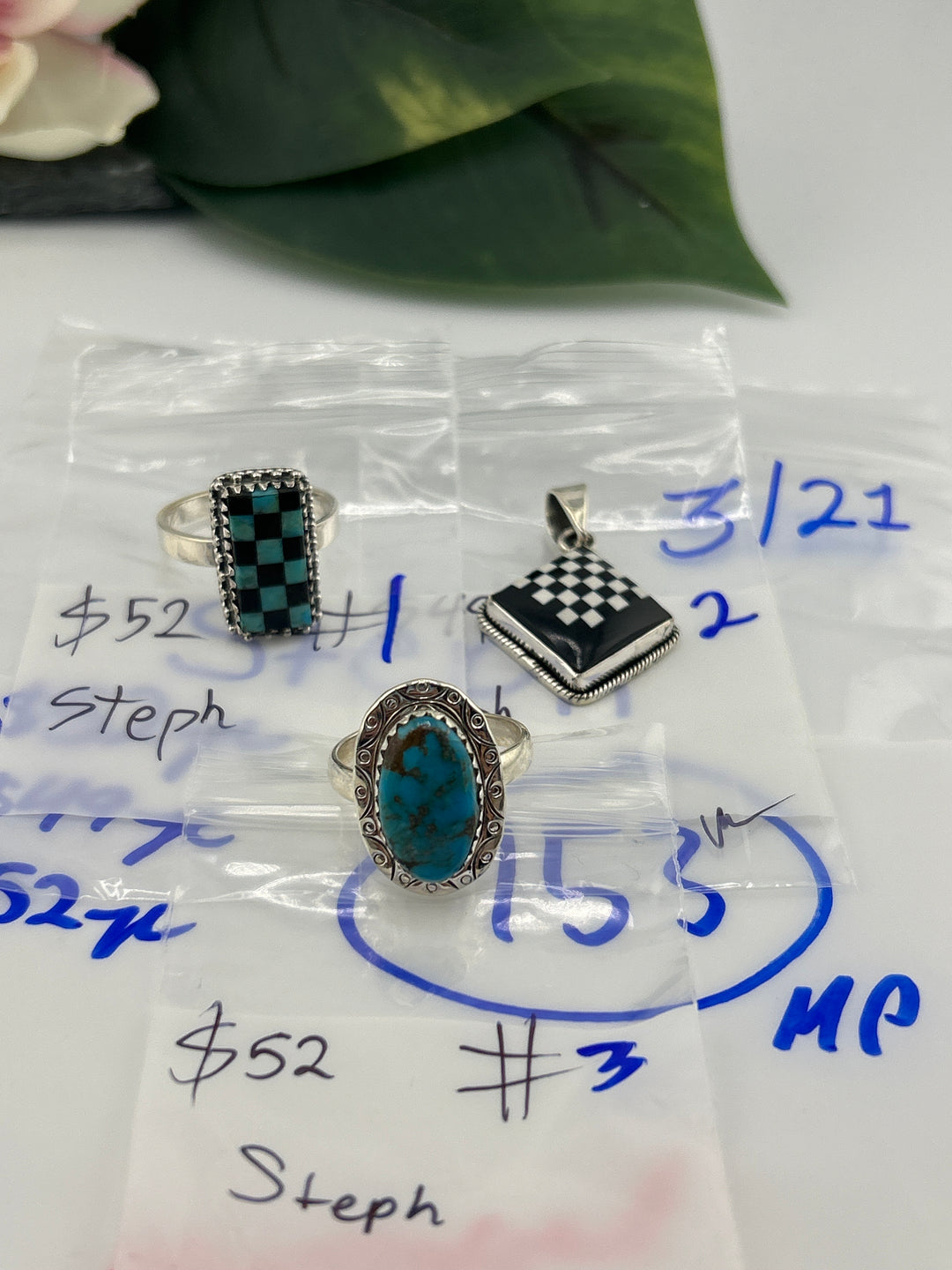 RESERVED FOR- Steph - 3/21/2025 Live Show - 3 Sterling Silver Items
