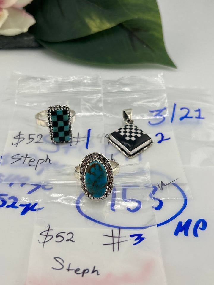 RESERVED FOR- Steph - 3/21/2025 Live Show - 3 Sterling Silver Items