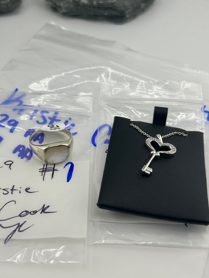 RESERVED FOR: Kristie Cook - 4/13/2025 tiktok Live Show -2 Sterling Silver Items