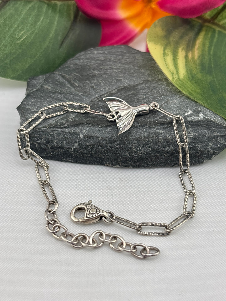 Designer SOMS 925 Sterling Silver Mermaid Tail Bracelet