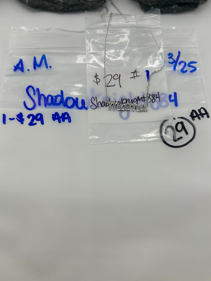 RESERVED FOR: Shadowknight884 - 3/25/2025 A.M. Live Show - 1 Sterling Silver Items