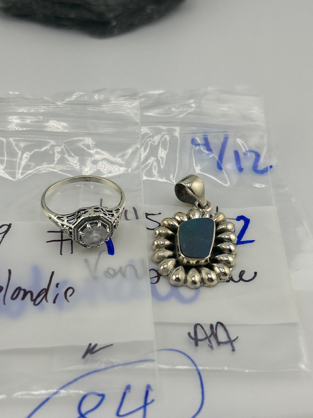 RESERVED FOR: Vonblondie-  4/12/2025 tiktok Live Show - 2 Sterling Silver Items