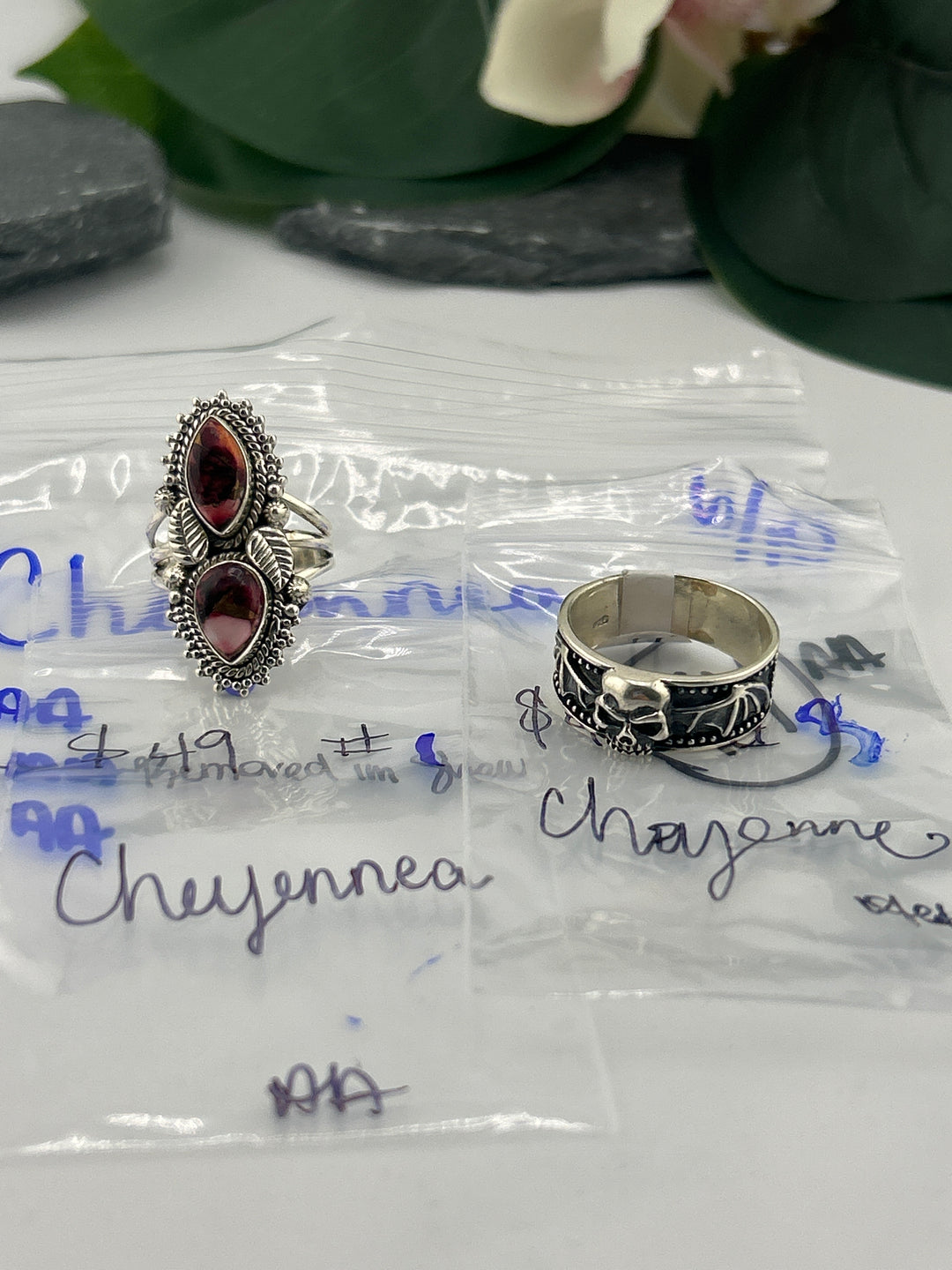 RESERVED FOR: Cheyennea - 6/10/2025 tiktok A.M Live Show - 2 Sterling Silver Items