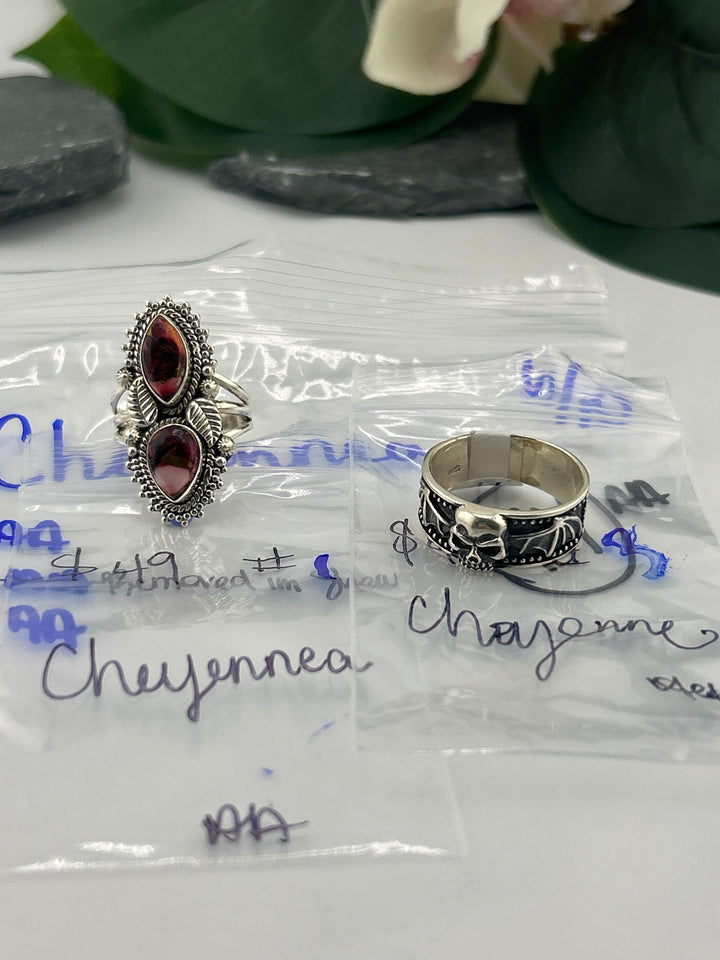 RESERVED FOR: Cheyennea - 6/10/2025 tiktok A.M Live Show - 2 Sterling Silver Items