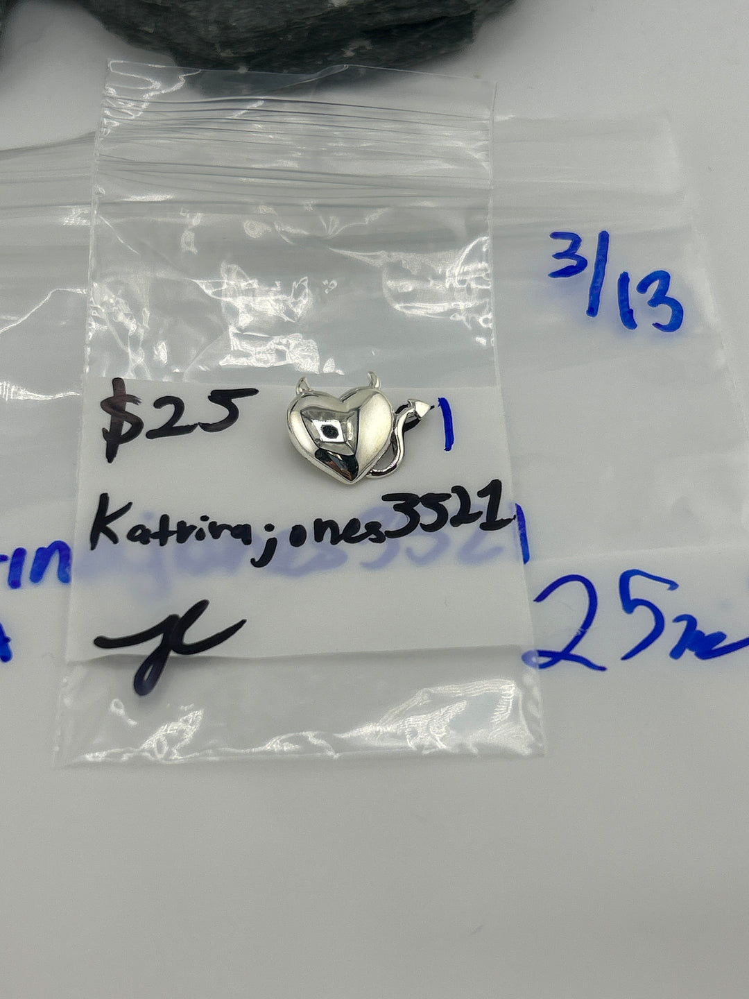 RESERVED FOR: Katrinajones3521- 3/13/2025 Live Show - 1 Sterling Silver Items