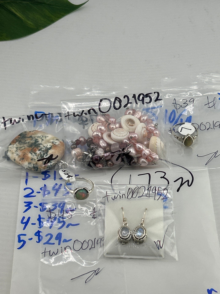 PM SHOW 48HR - RESERVED FOR: twin0021952 - 10/19/2025 FL tiktok Live Show - 5 Sterling Silver Items